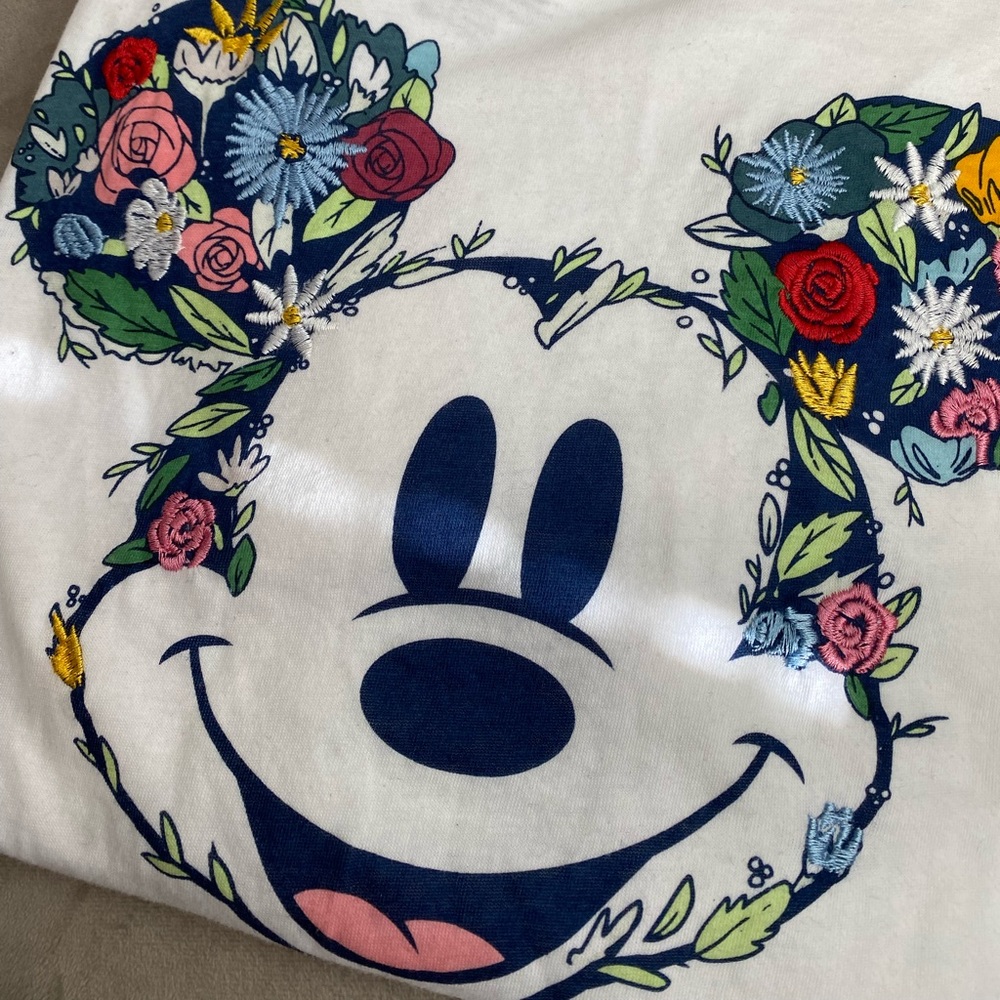 Disney Mickey Floral T-Shirt